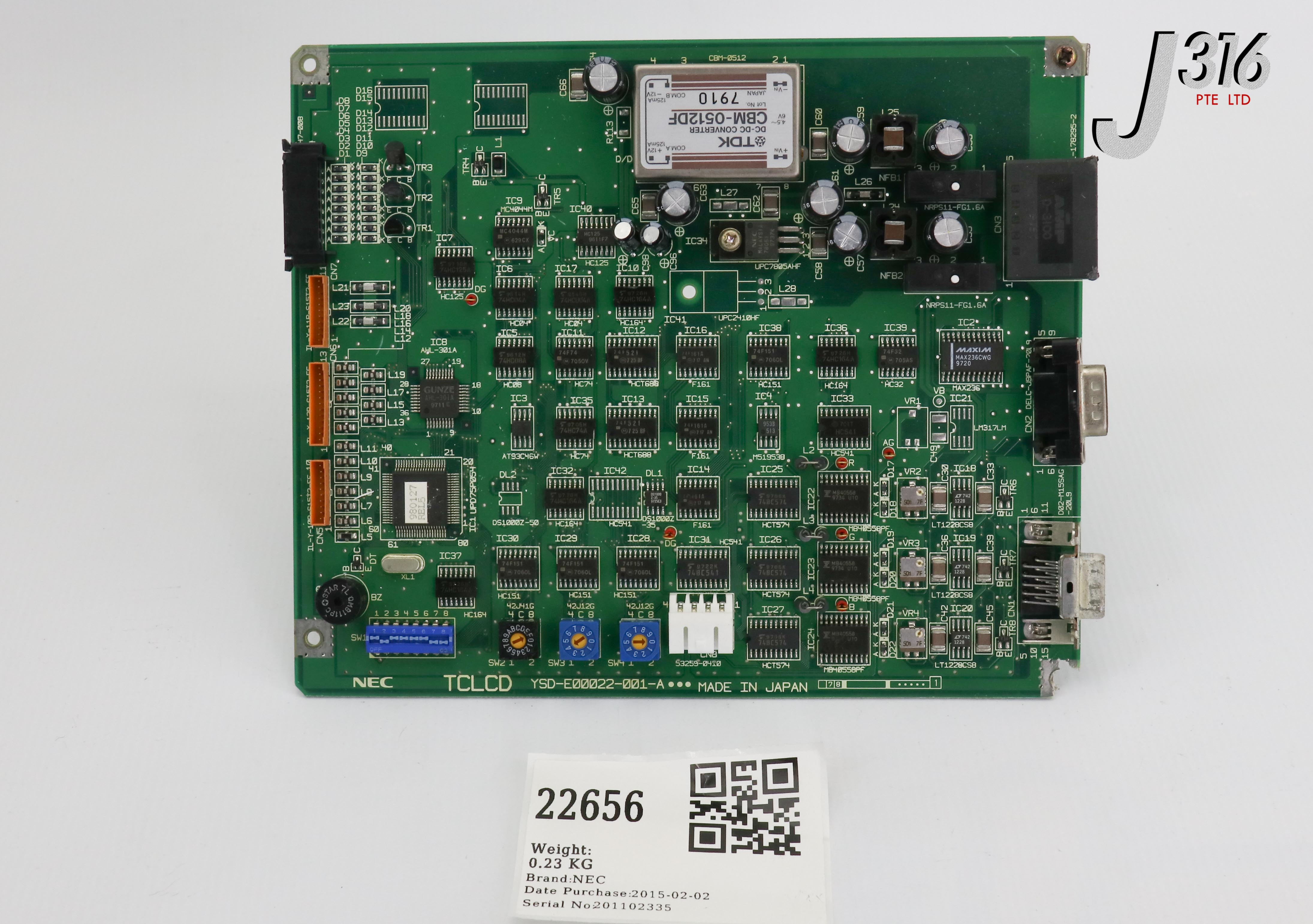 22656 NEC PCB ASSY, TCLCD YSD-E00022-001-A | eBay
